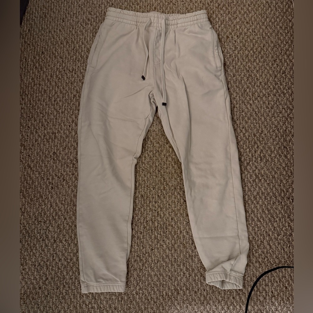 Talentless Cream Jogger Pants